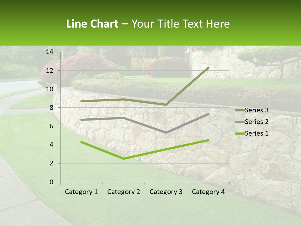 Architectural Structure Of The Garden PowerPoint Template