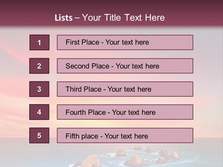 Natural Landscape PowerPoint Template