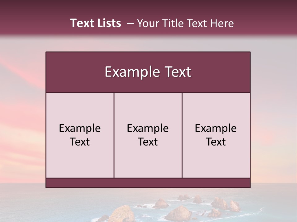 Natural Landscape PowerPoint Template