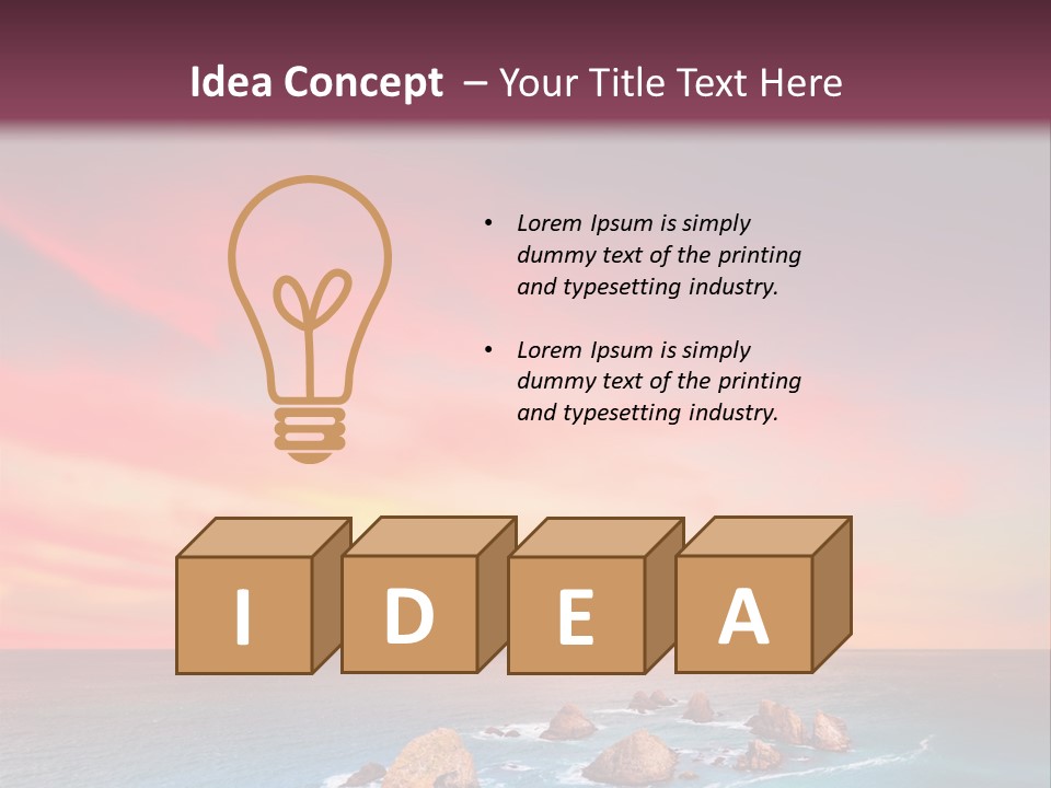 Natural Landscape PowerPoint Template