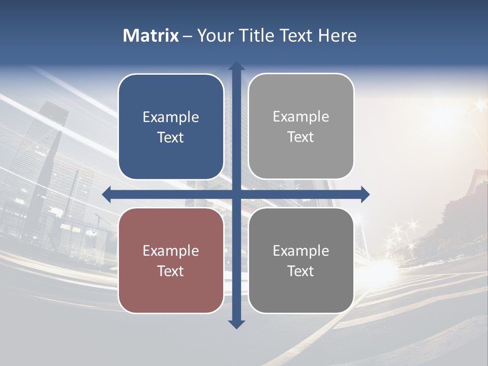 Night City PowerPoint Template