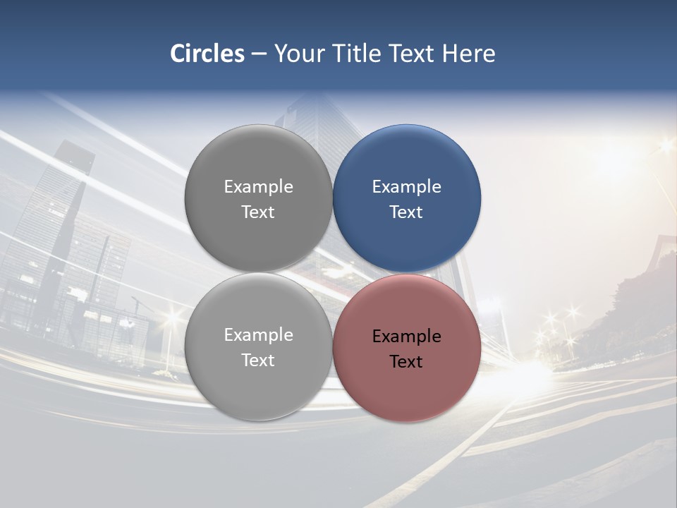 Night City PowerPoint Template