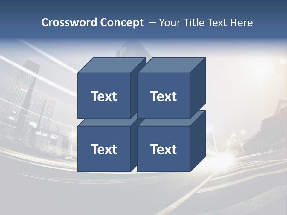 Night City PowerPoint Template