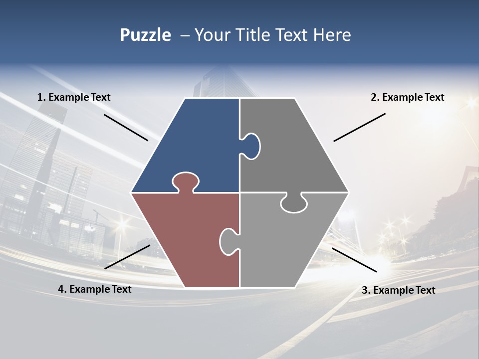 Night City PowerPoint Template