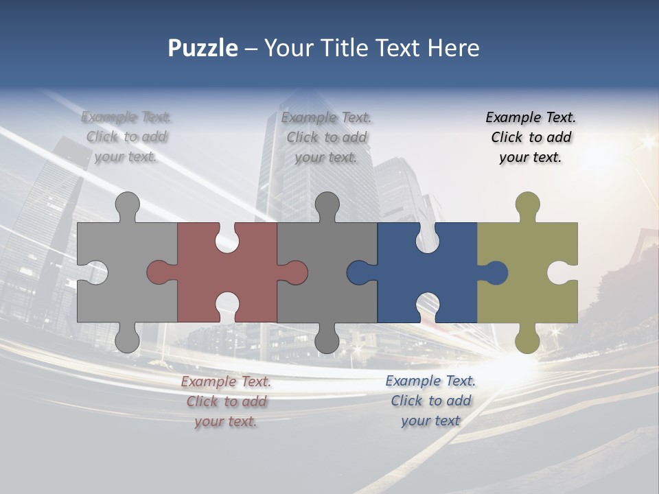 Night City PowerPoint Template