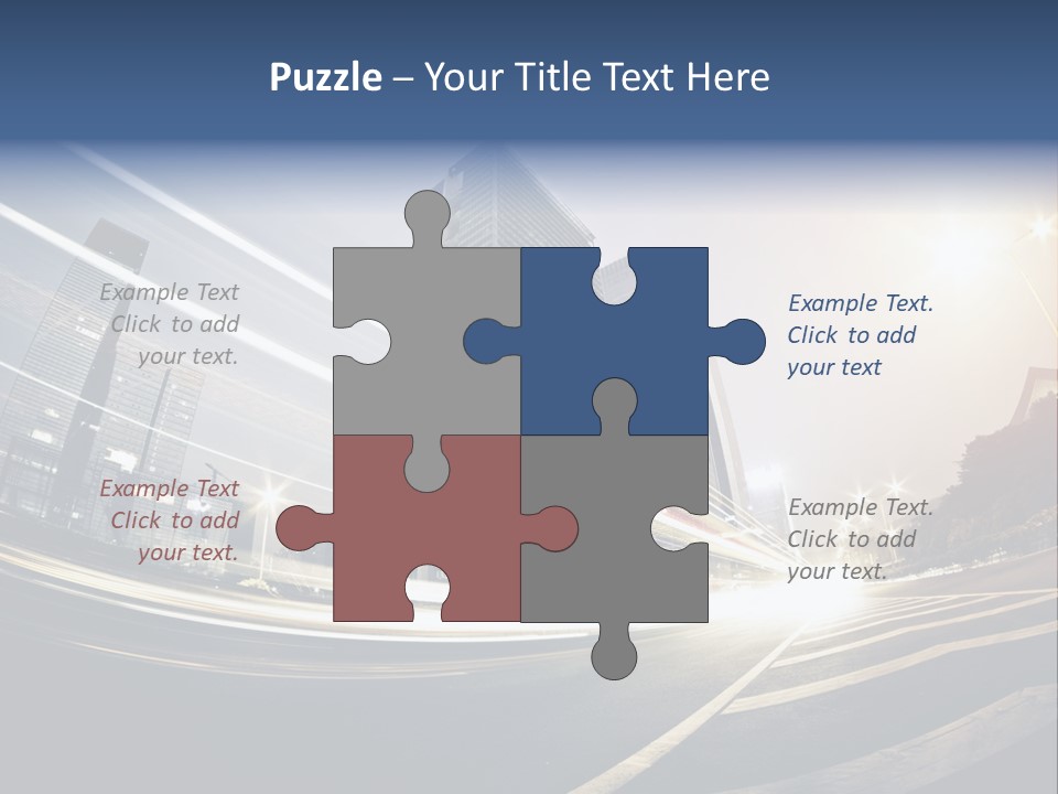 Night City PowerPoint Template