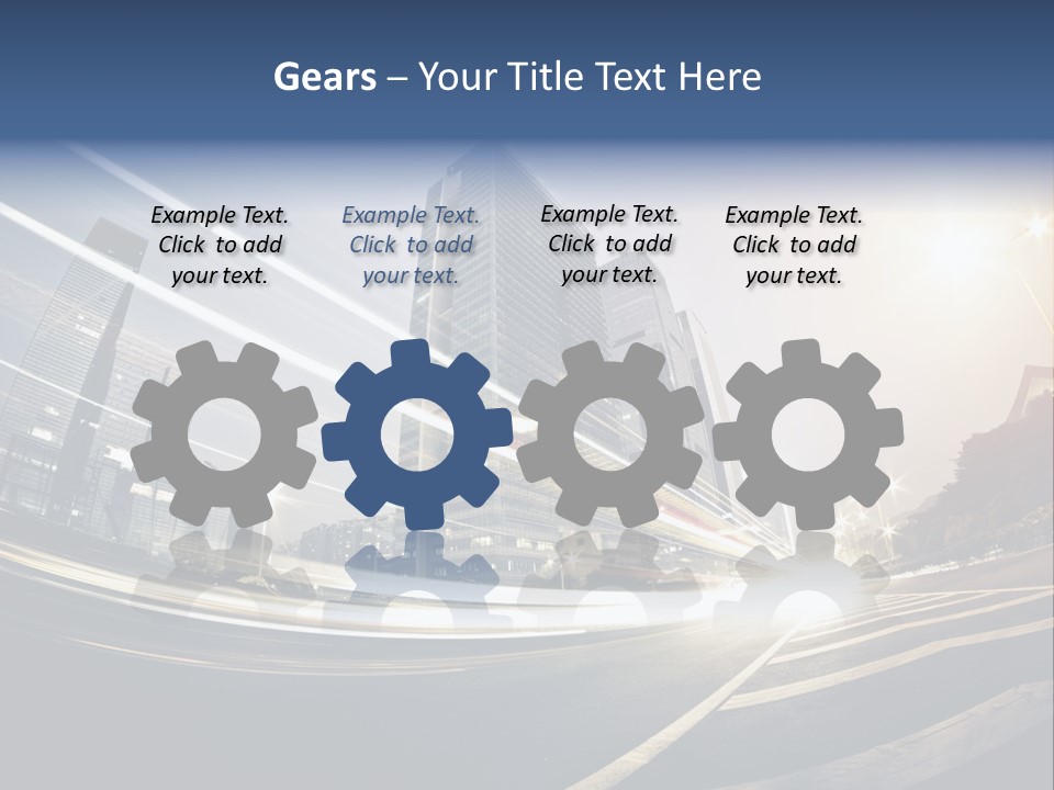 Night City PowerPoint Template