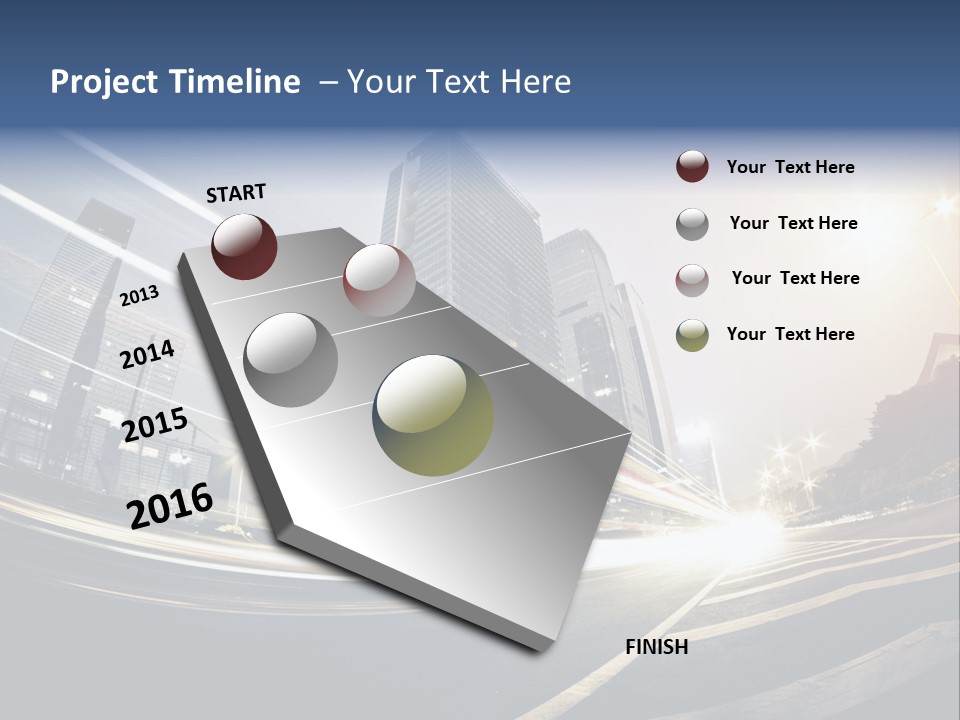 Night City PowerPoint Template