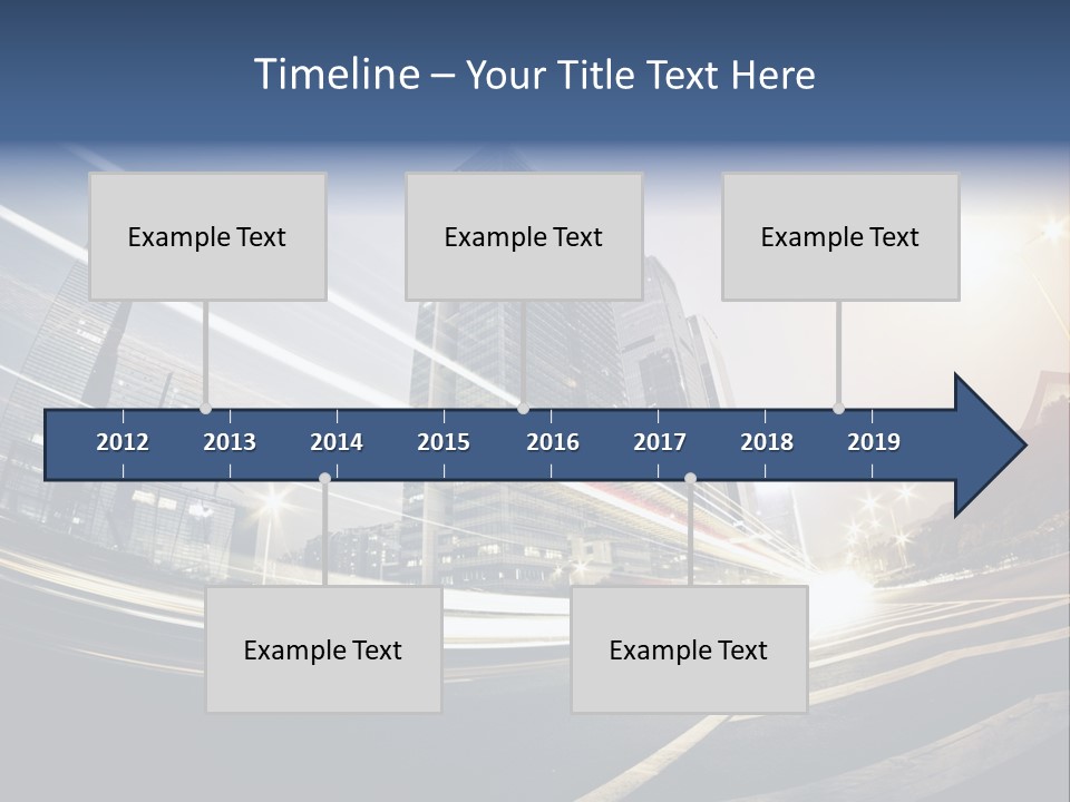 Night City PowerPoint Template