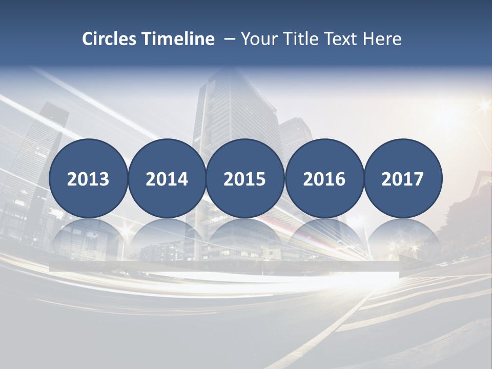 Night City PowerPoint Template