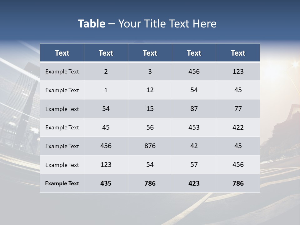 Night City PowerPoint Template