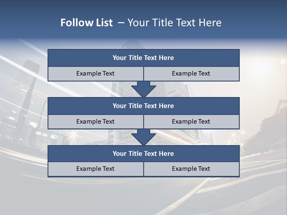 Night City PowerPoint Template