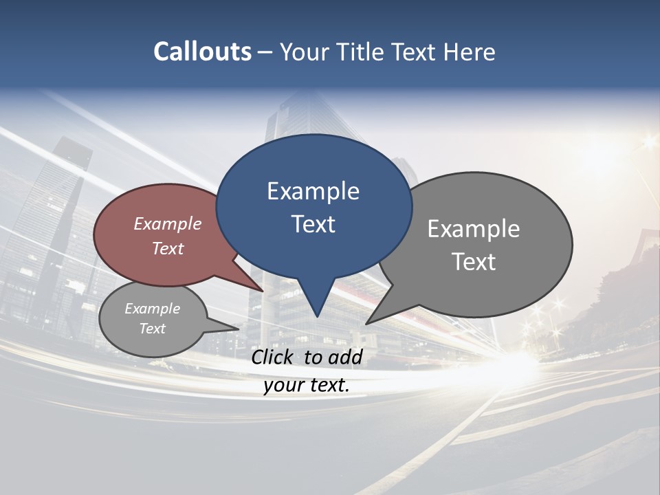 Night City PowerPoint Template