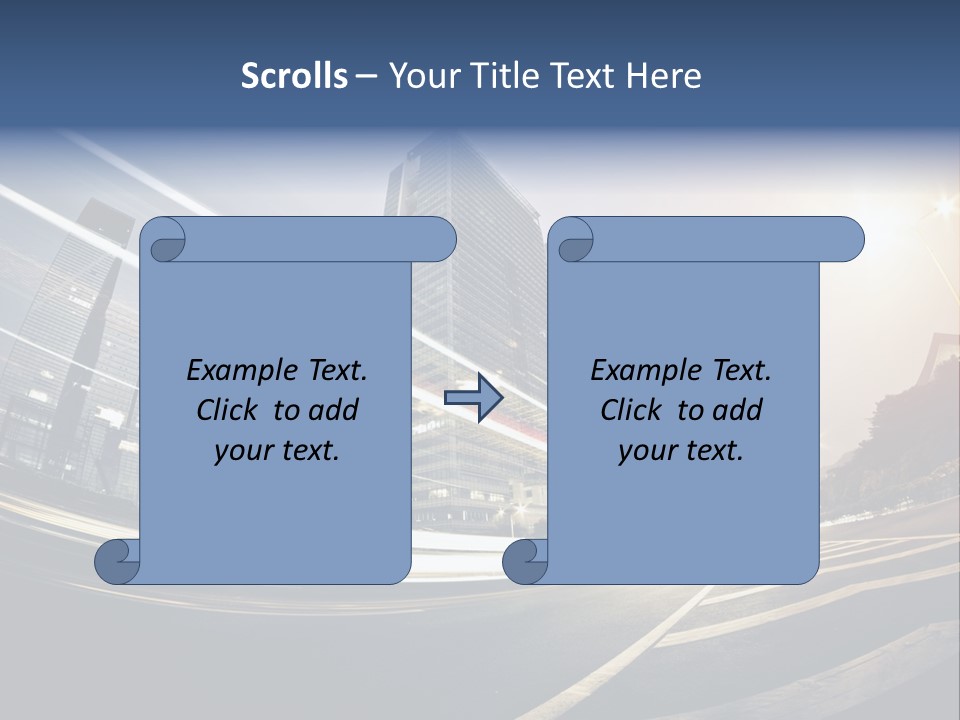 Night City PowerPoint Template