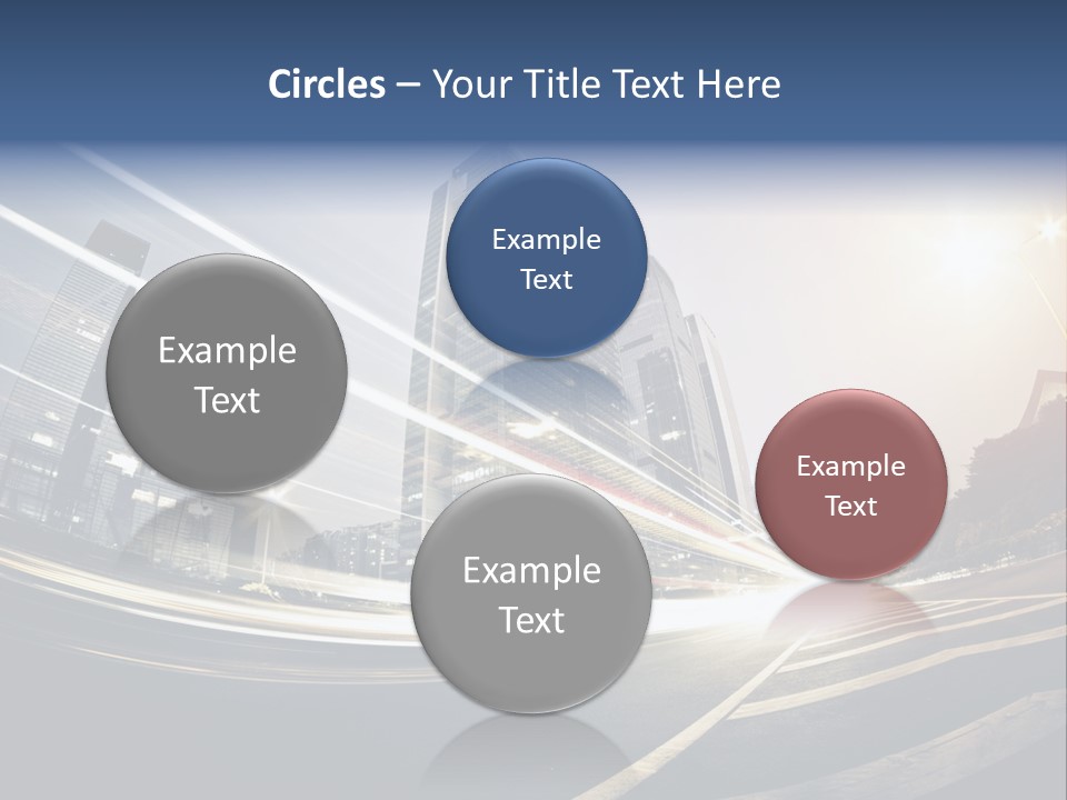 Night City PowerPoint Template