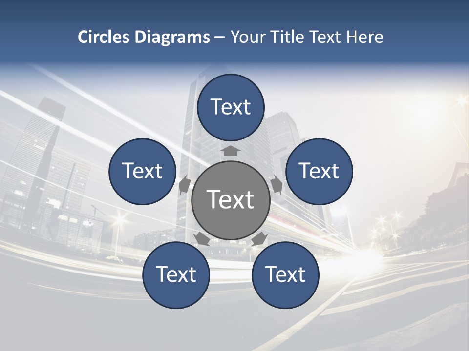 Night City PowerPoint Template