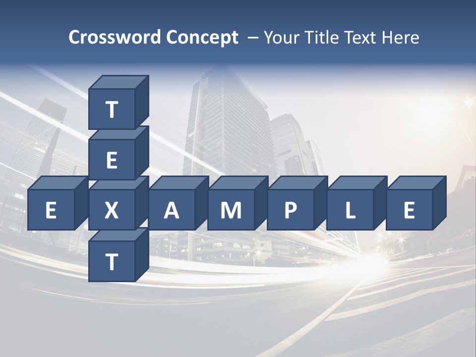Night City PowerPoint Template