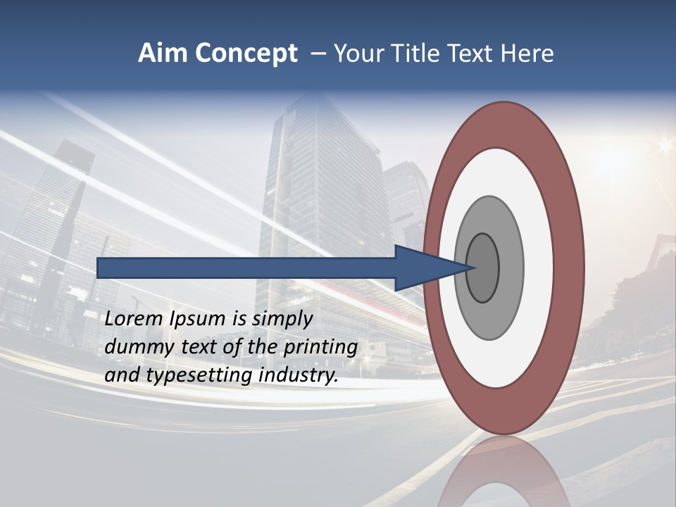 Night City PowerPoint Template