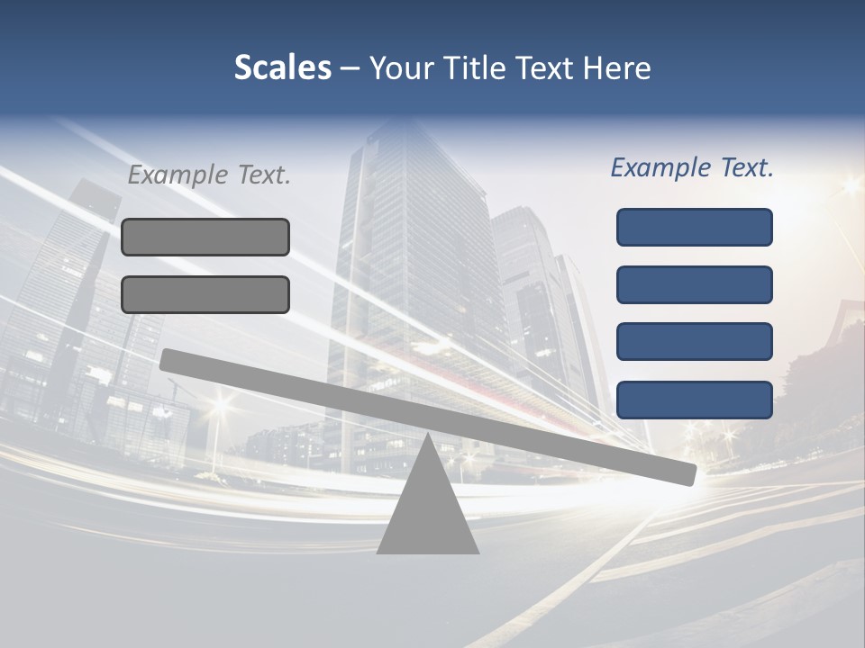 Night City PowerPoint Template