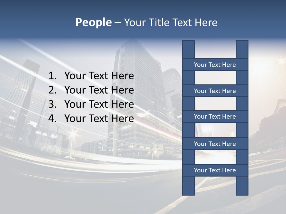 Night City PowerPoint Template