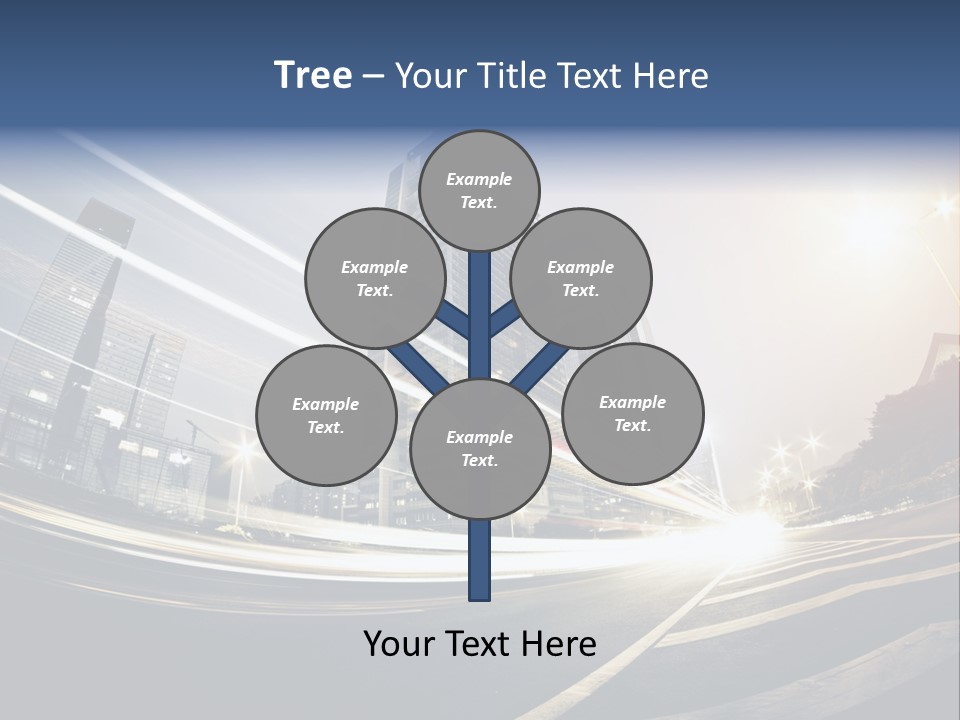 Night City PowerPoint Template