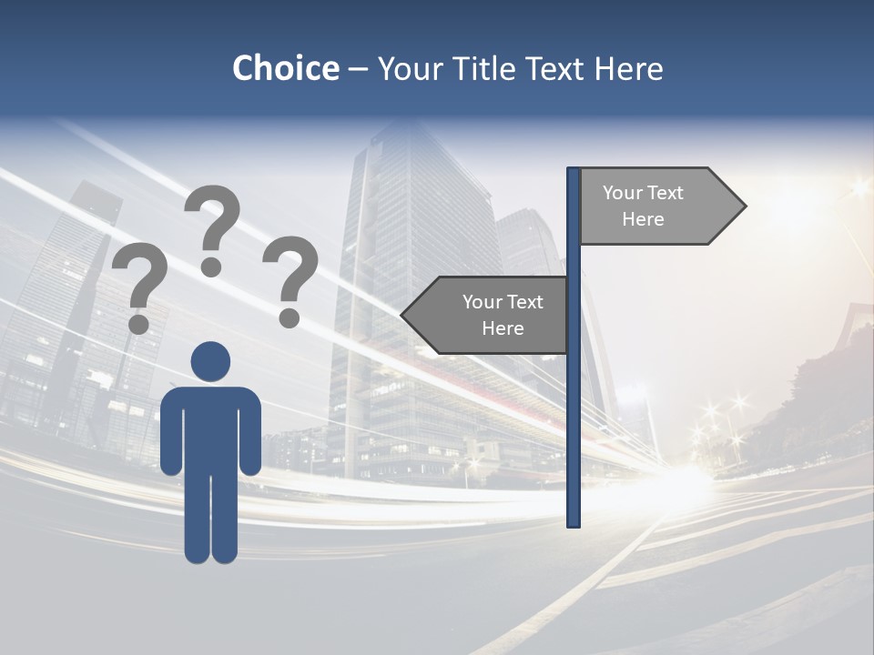 Night City PowerPoint Template