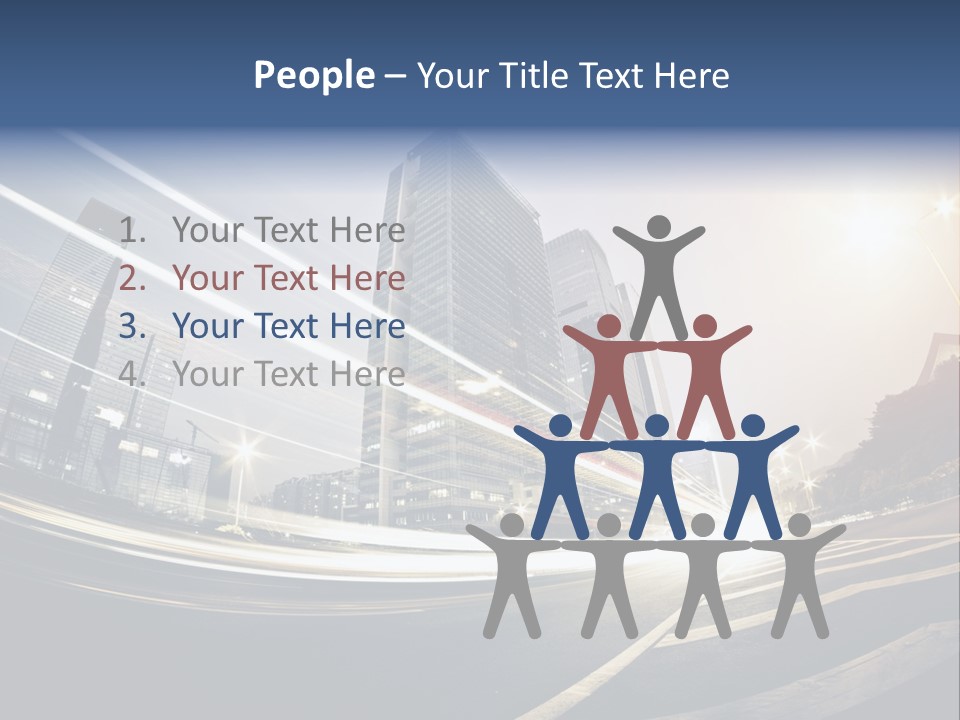 Night City PowerPoint Template