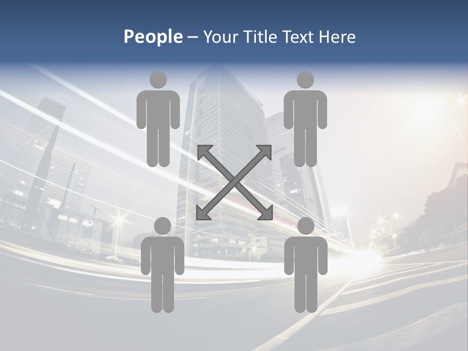 Night City PowerPoint Template