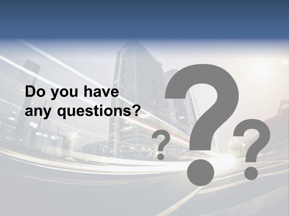 Night City PowerPoint Template