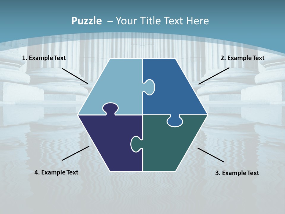 The Judicial Process PowerPoint Template