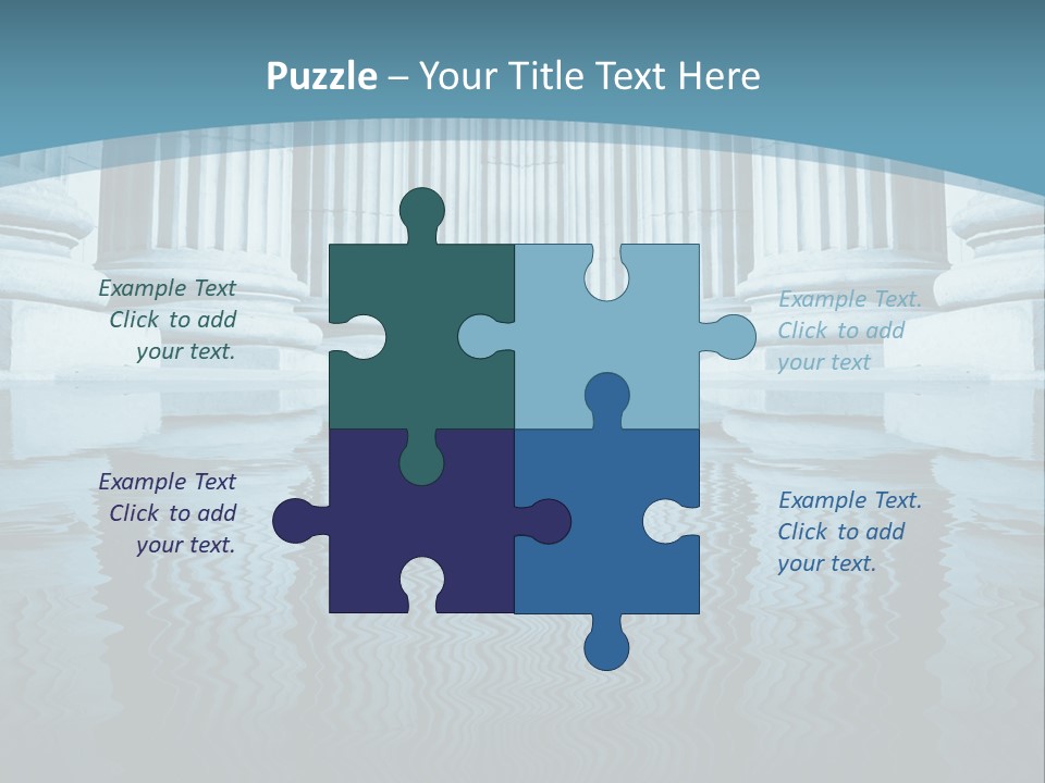 The Judicial Process PowerPoint Template