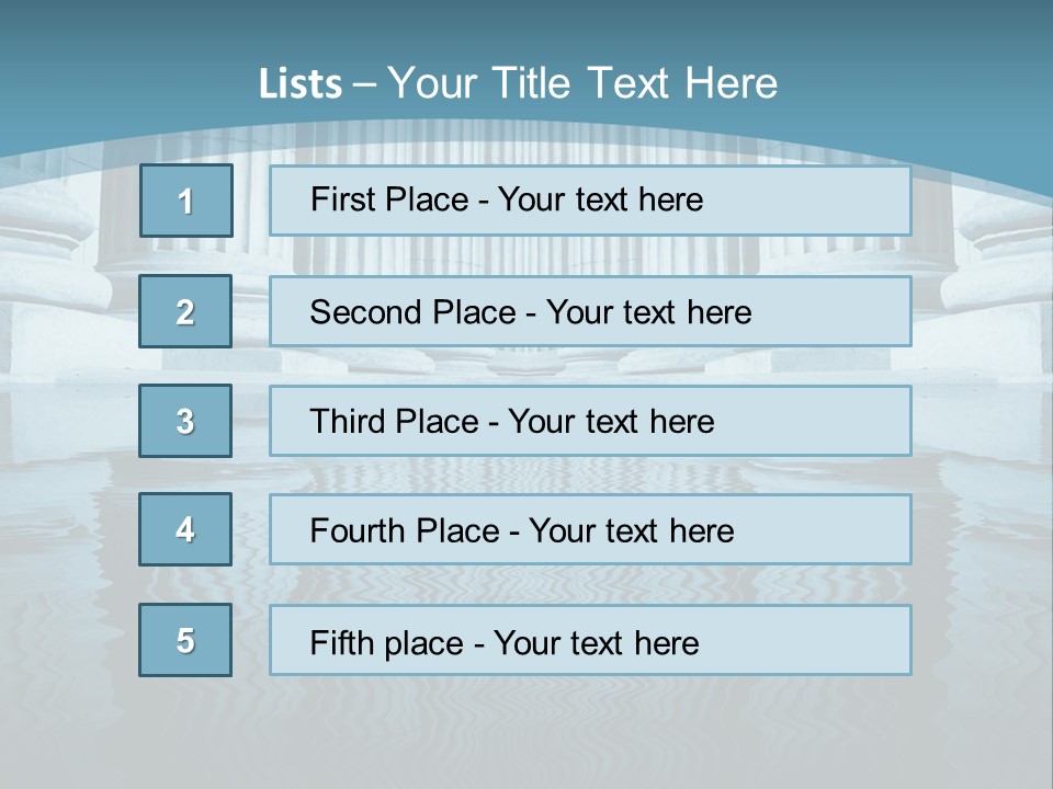 The Judicial Process PowerPoint Template