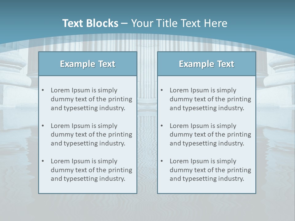 The Judicial Process PowerPoint Template