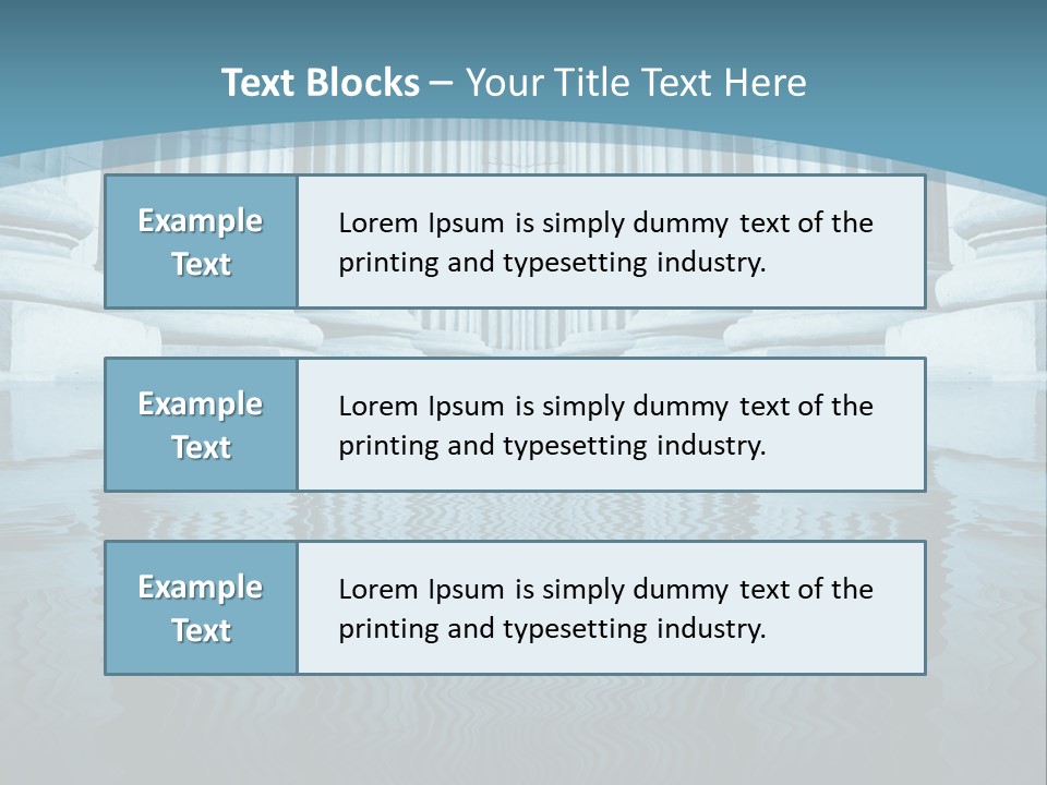 The Judicial Process PowerPoint Template