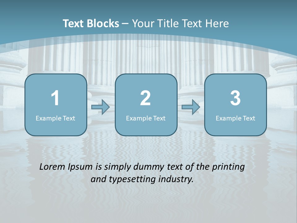 The Judicial Process PowerPoint Template