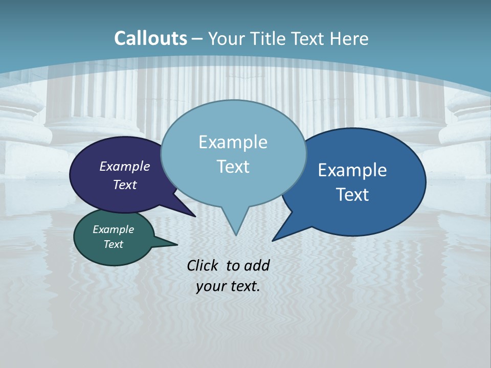 The Judicial Process PowerPoint Template
