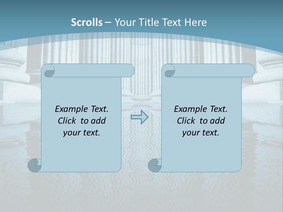 The Judicial Process PowerPoint Template