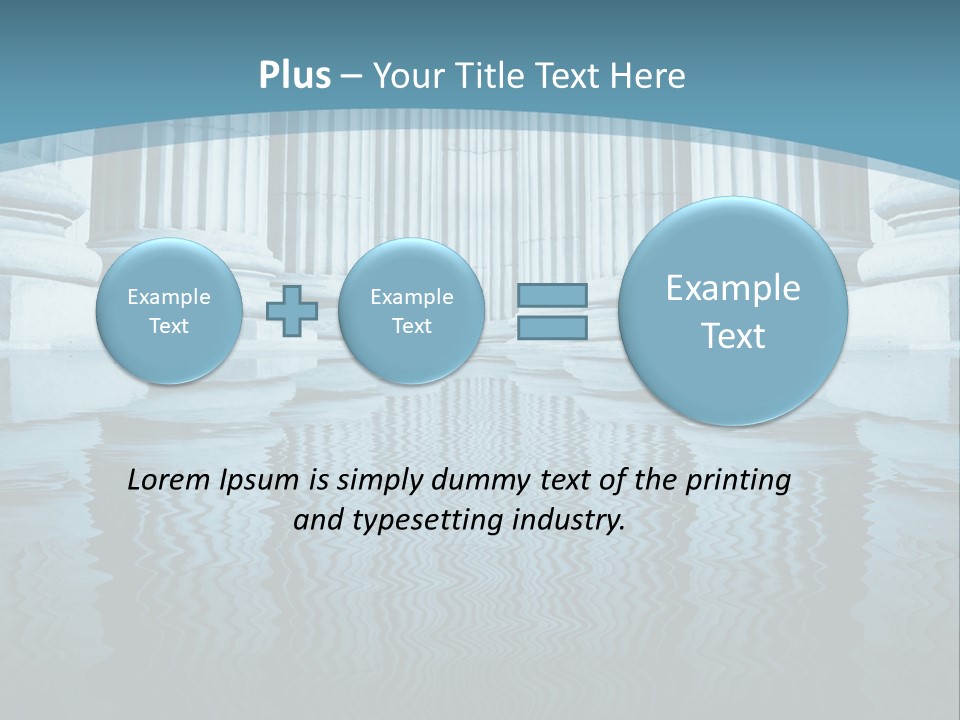 The Judicial Process PowerPoint Template