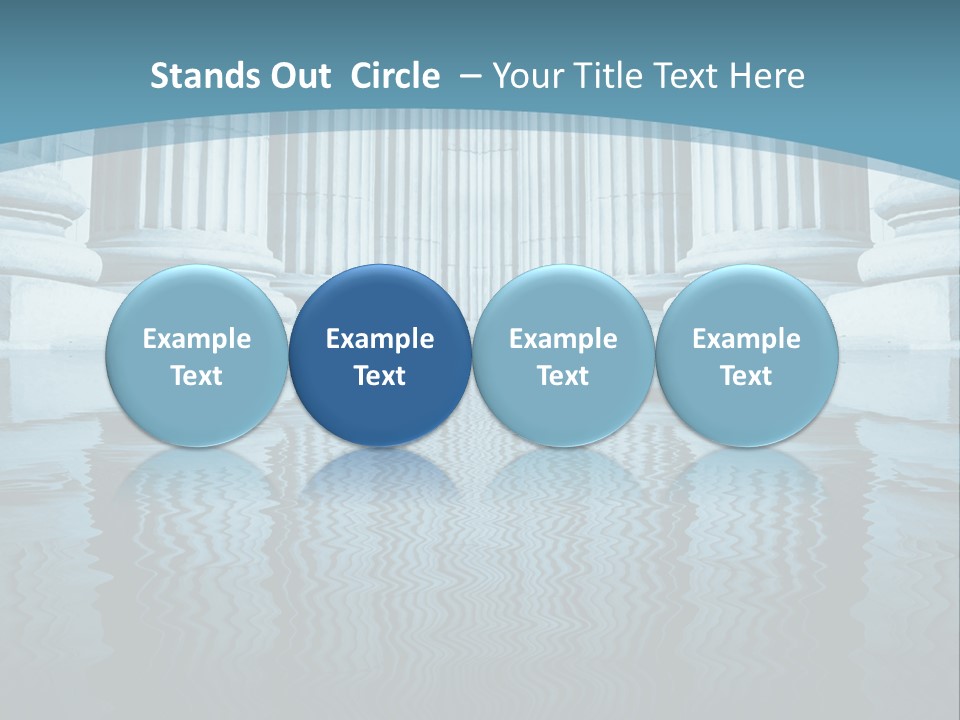 The Judicial Process PowerPoint Template