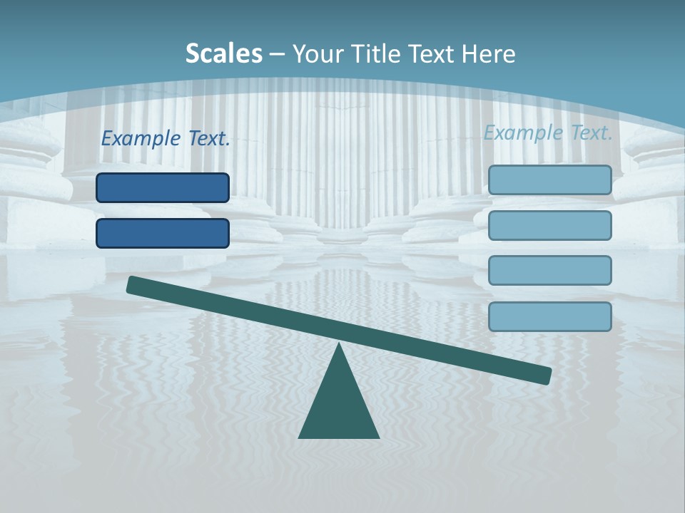The Judicial Process PowerPoint Template