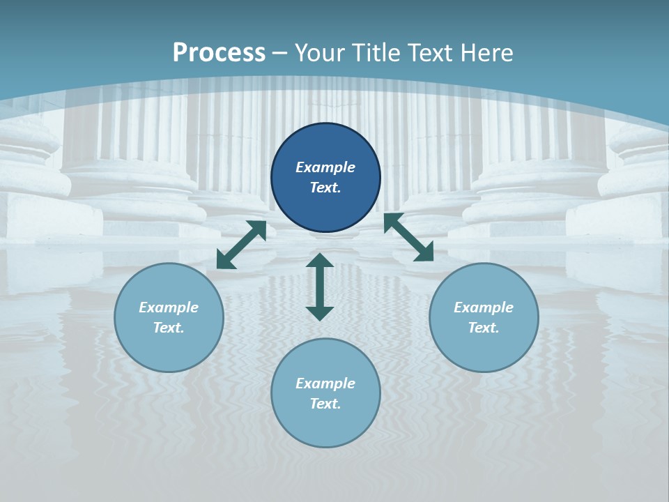 The Judicial Process PowerPoint Template