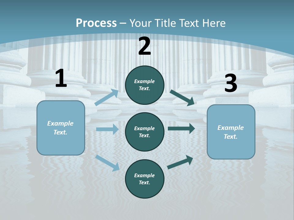 The Judicial Process PowerPoint Template
