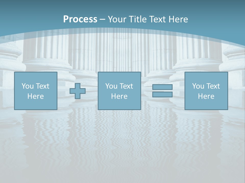 The Judicial Process PowerPoint Template