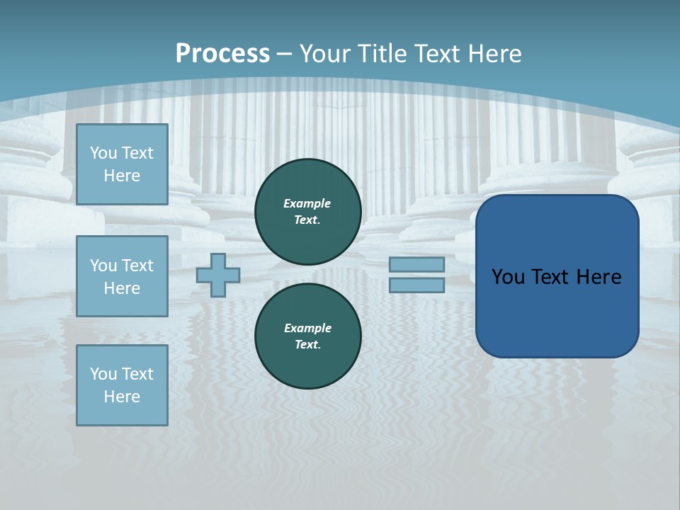 The Judicial Process PowerPoint Template