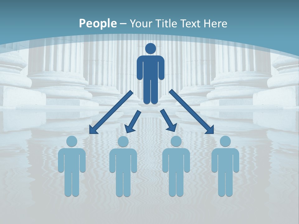 The Judicial Process PowerPoint Template