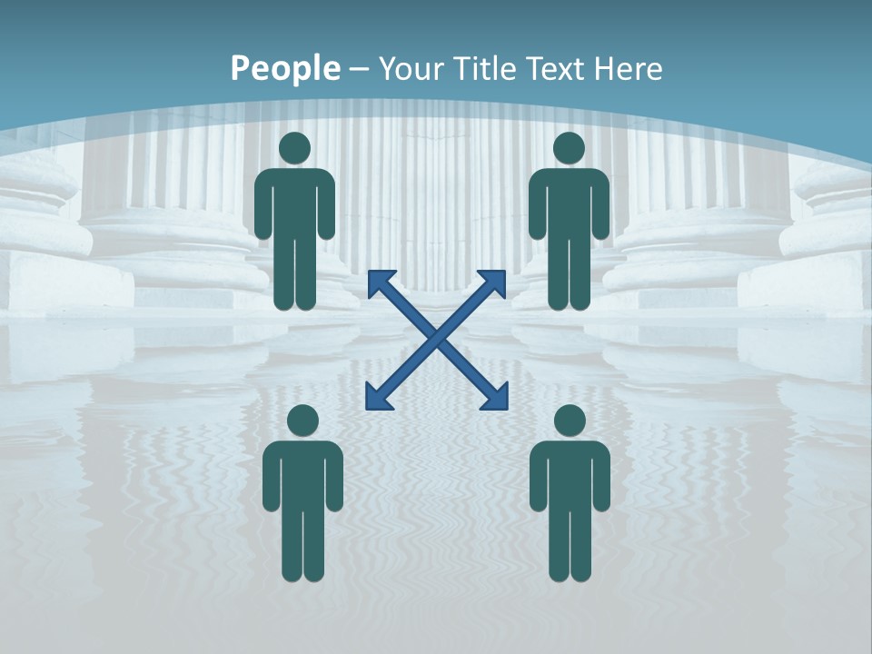 The Judicial Process PowerPoint Template