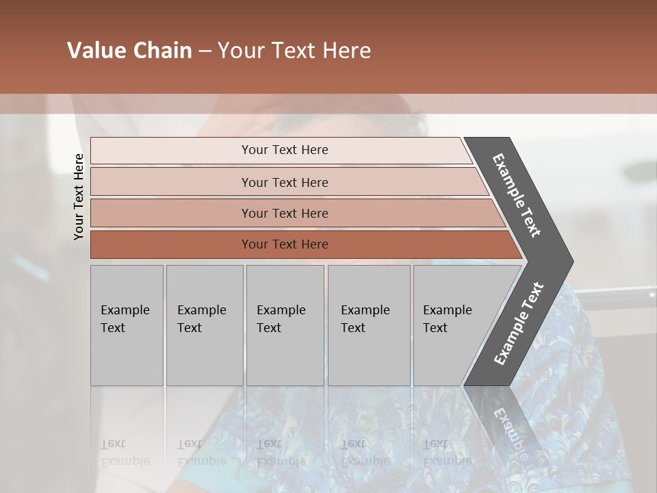 Granny's Combing PowerPoint Template