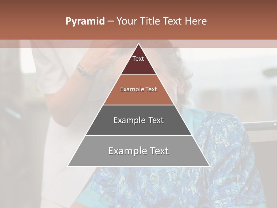 Granny's Combing PowerPoint Template
