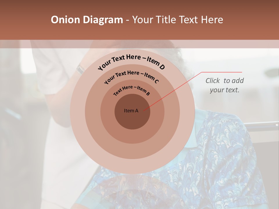 Granny's Combing PowerPoint Template