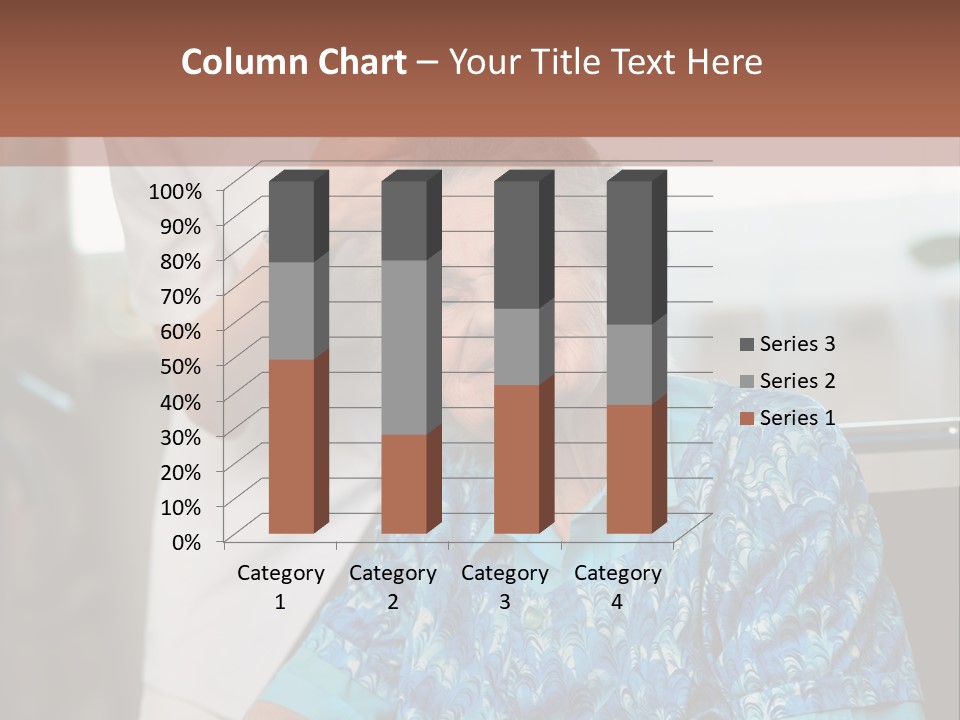 Granny's Combing PowerPoint Template